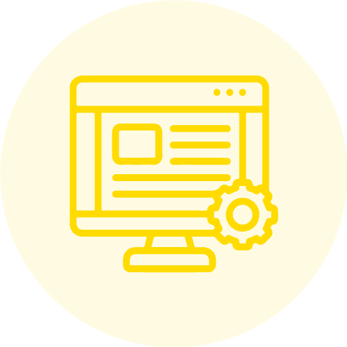 Support Process yellow