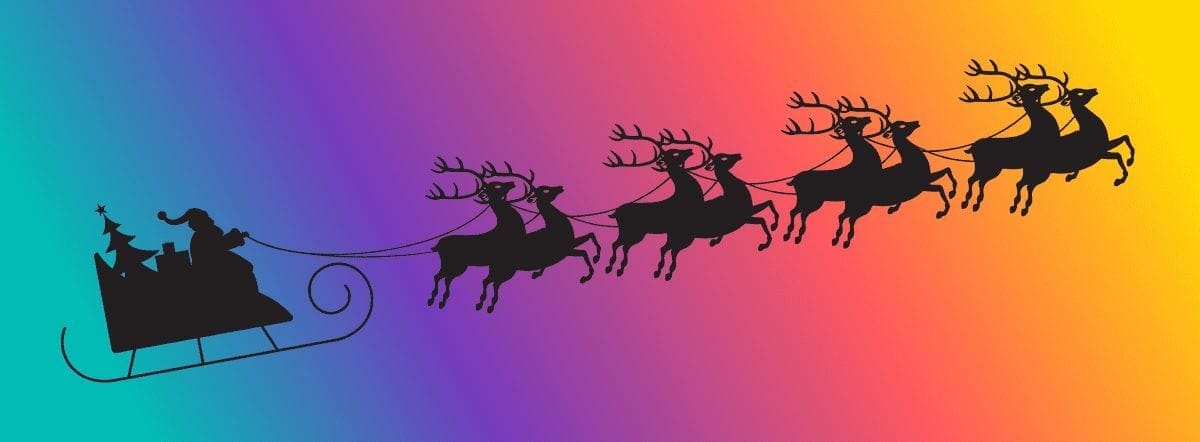 Santa Spotlight Holidays