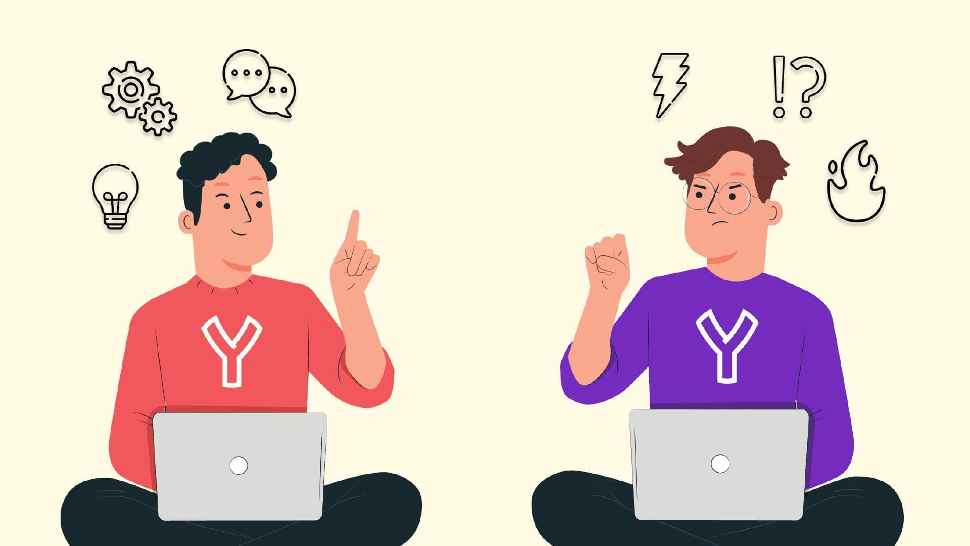 Respond vs react