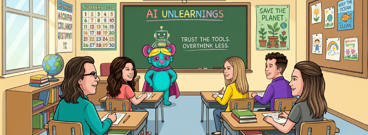 Schools Out: 7 Things Our Team Unlearned About AI This Year