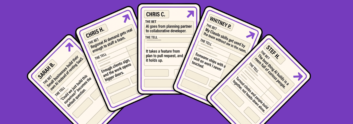 What Our Team Is Wagering On in AI Before the Year Ends