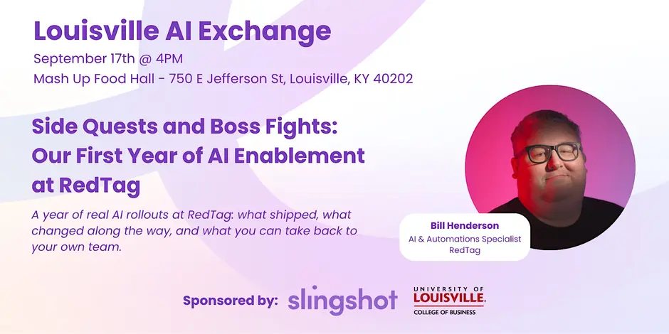 Louisville AI Exchange promotional artwork