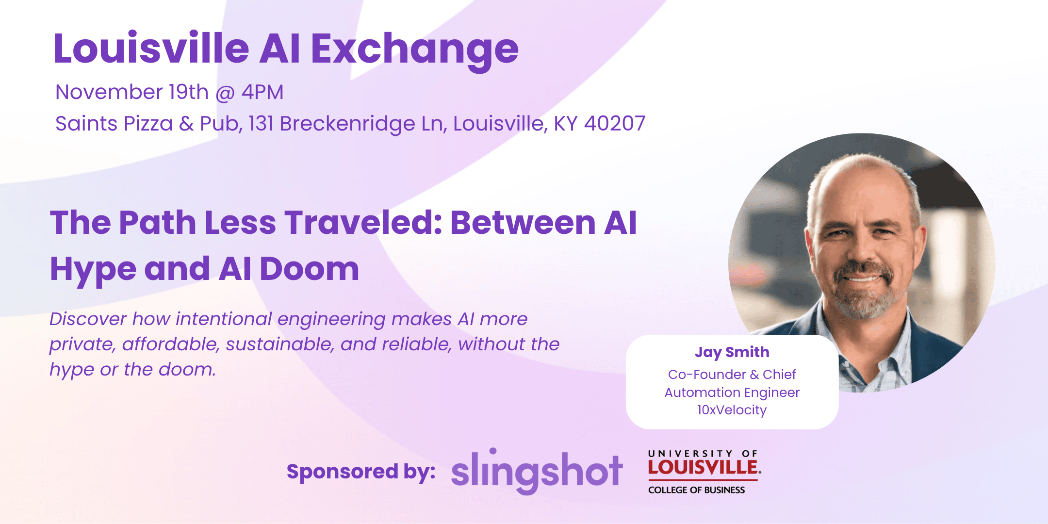 Louisville AI Exchange promotional artwork