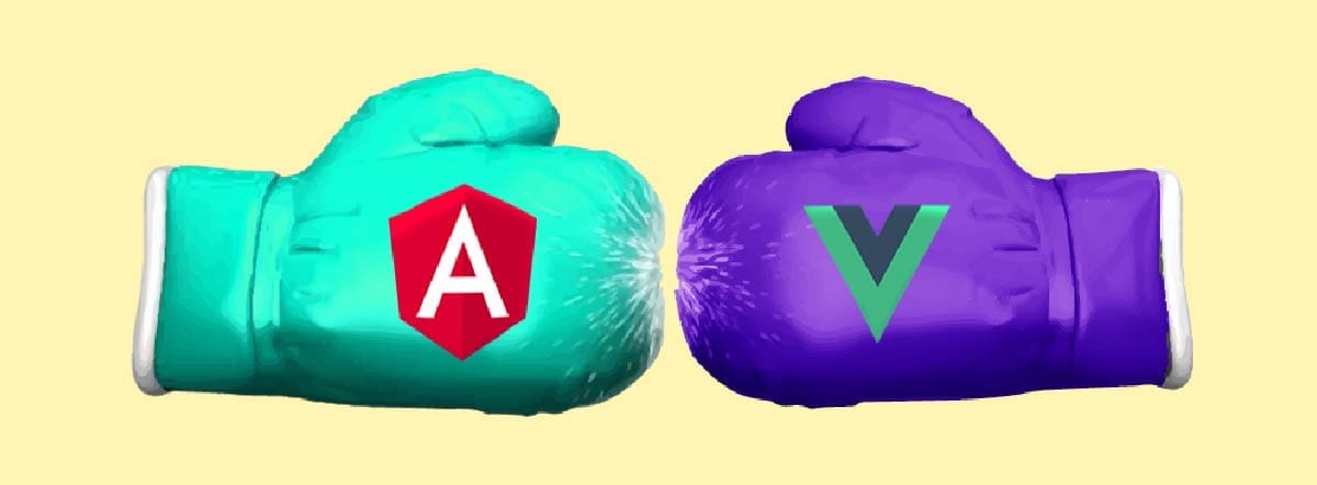 Angular vs Vue - Blog Header