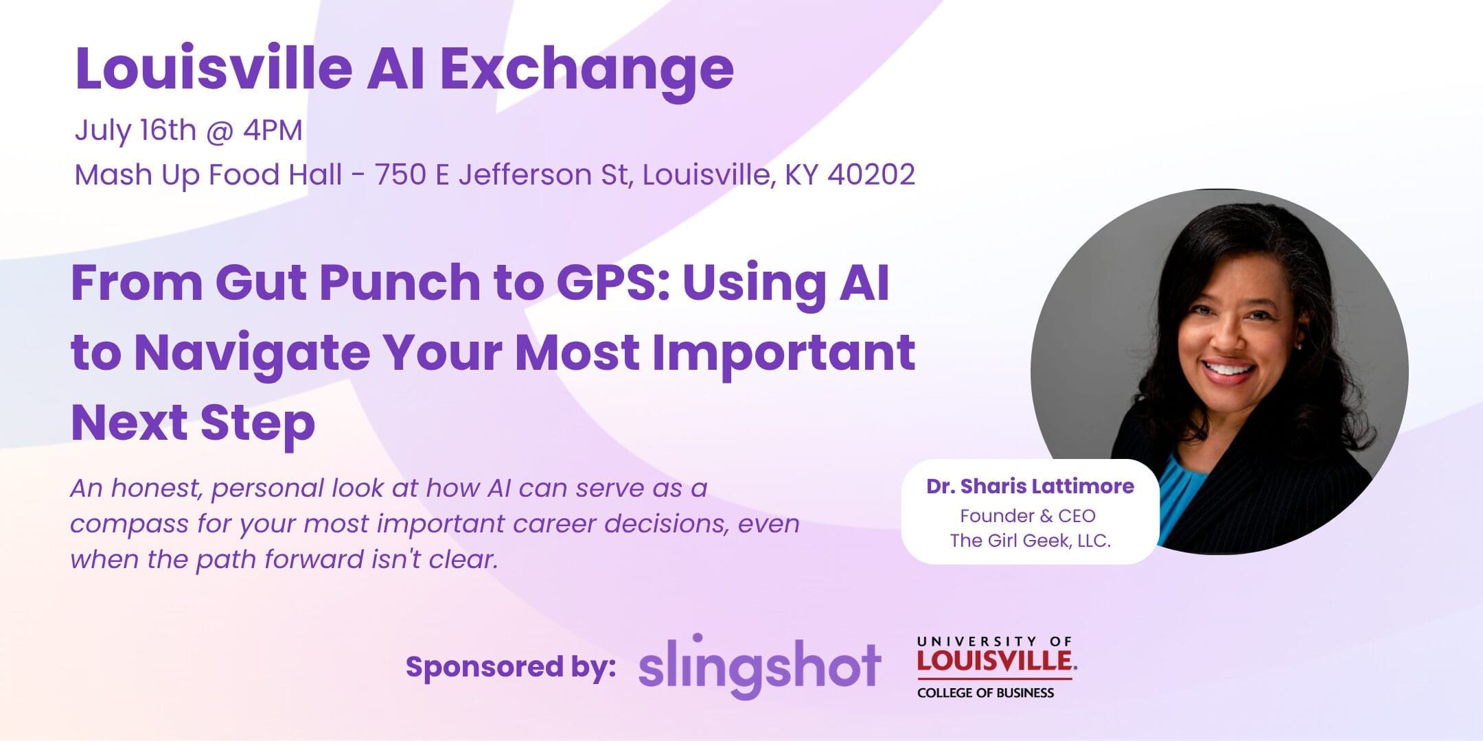 Louisville AI Exchange promotional artwork
